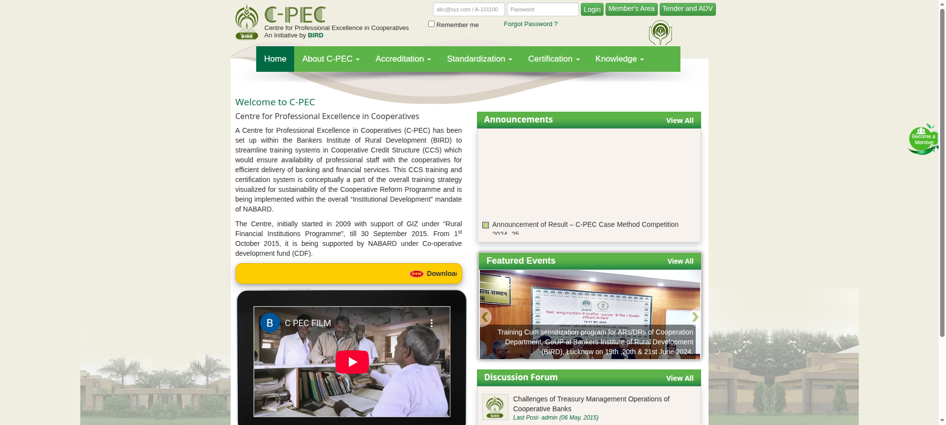 BIRD CPEC NABARD