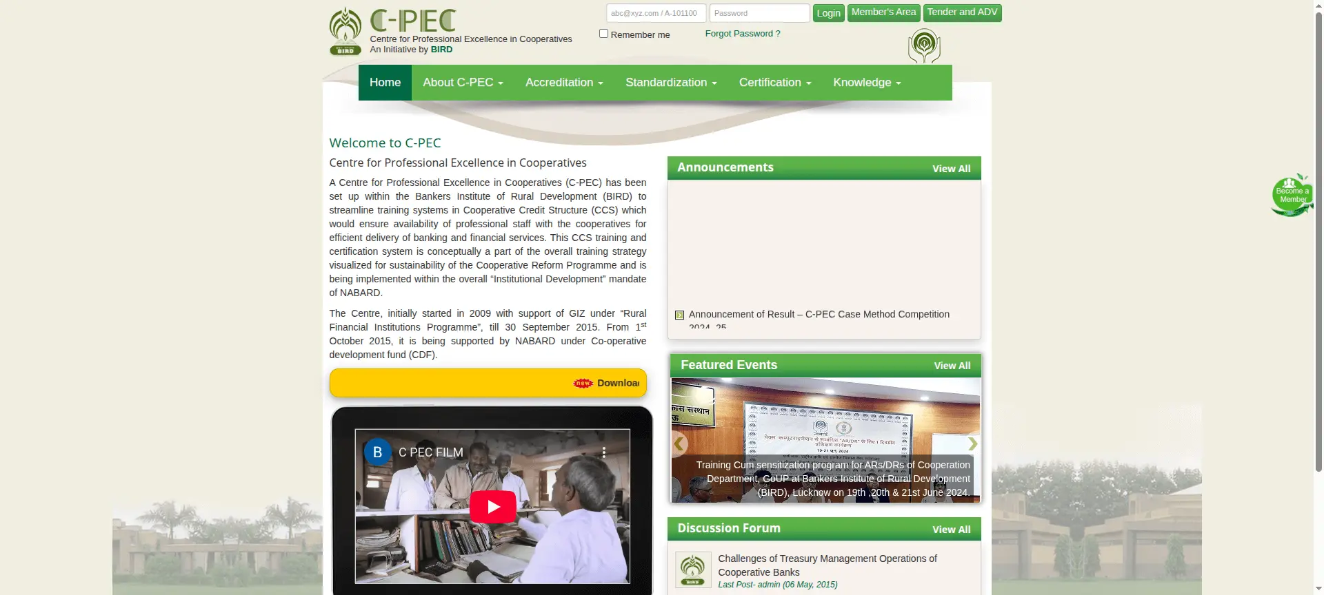 BIRD CPEC NABARD